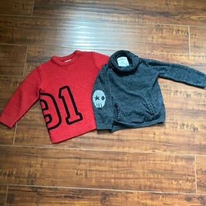 Lot of 2 Boys Zara Sweaters